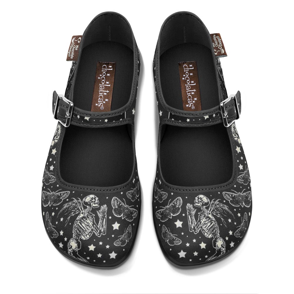 Chocolaticas® Lady Meow Women's Mary Jane Platform Shoes – Hot Chocolate  Design